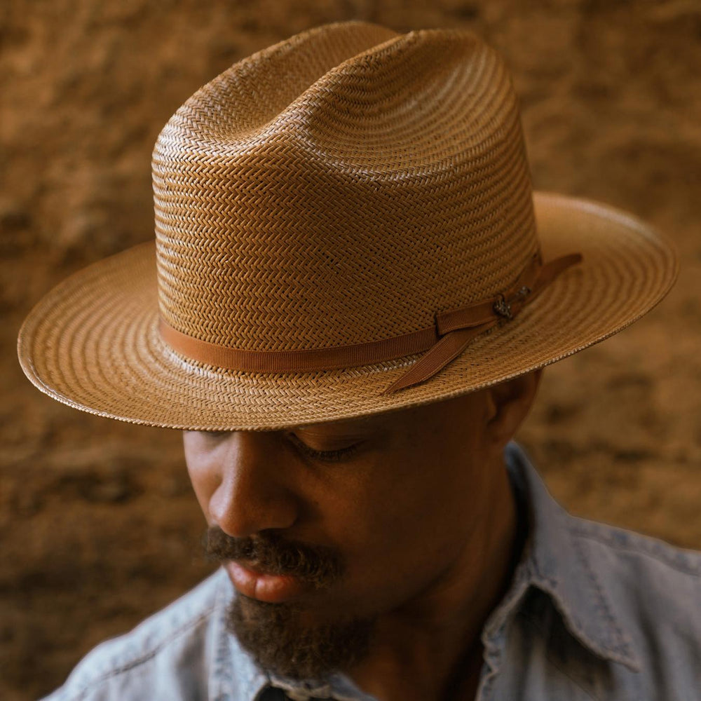 Men/Women Western | Stetson Open Road Straw Hat Cognac