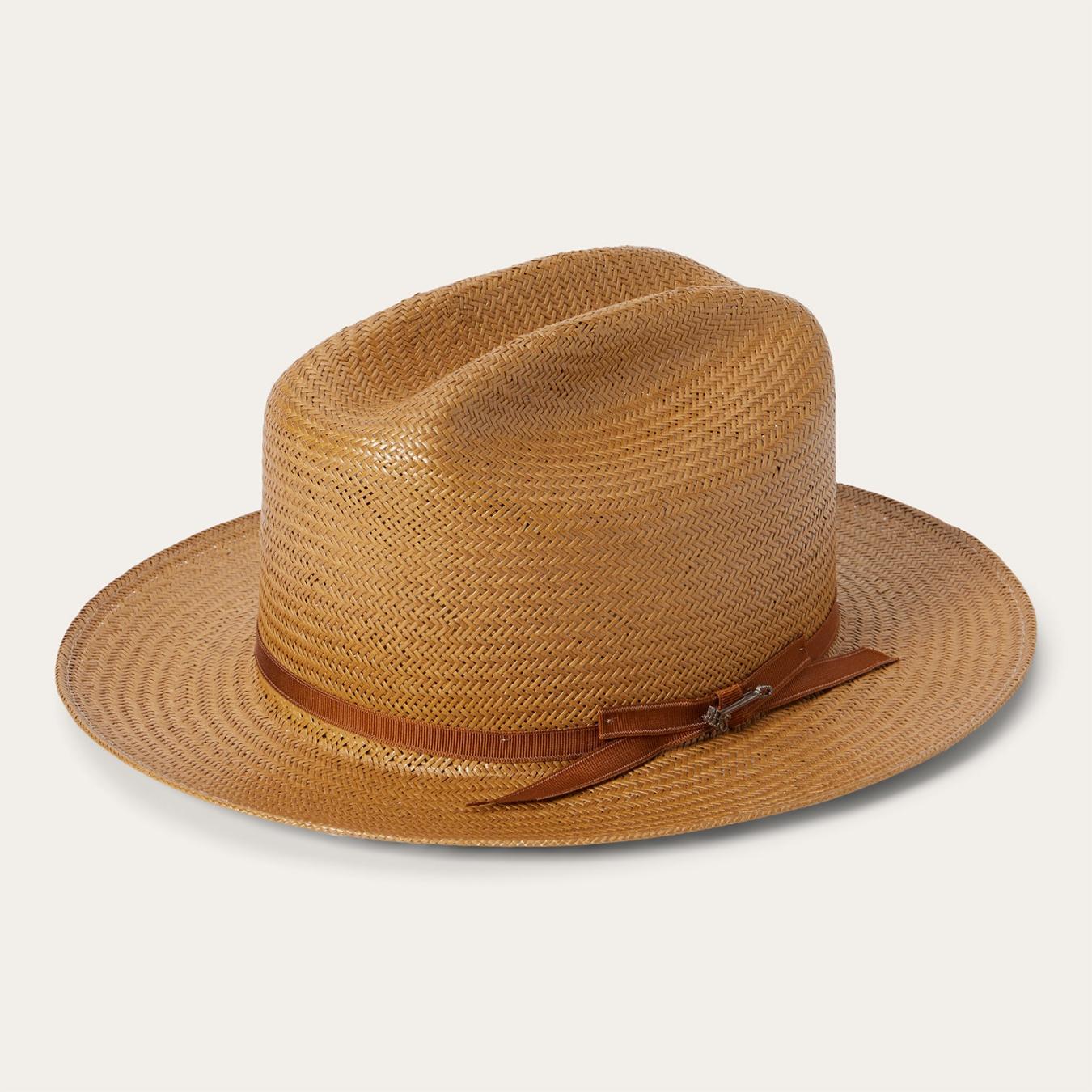 Men/Women Western | Stetson Open Road Straw Hat Cognac