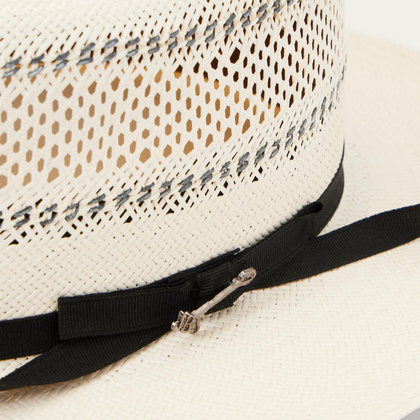 Men/Women Western | Stetson Open Road Straw Hat Natural/black