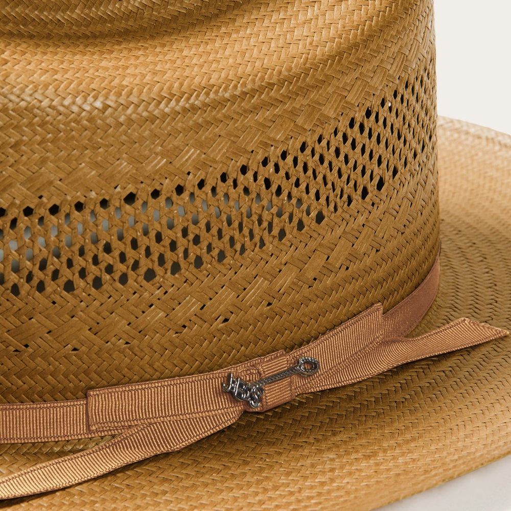 Men/Women Western | Stetson Open Road Vented Straw Cowboy Hat Cognac