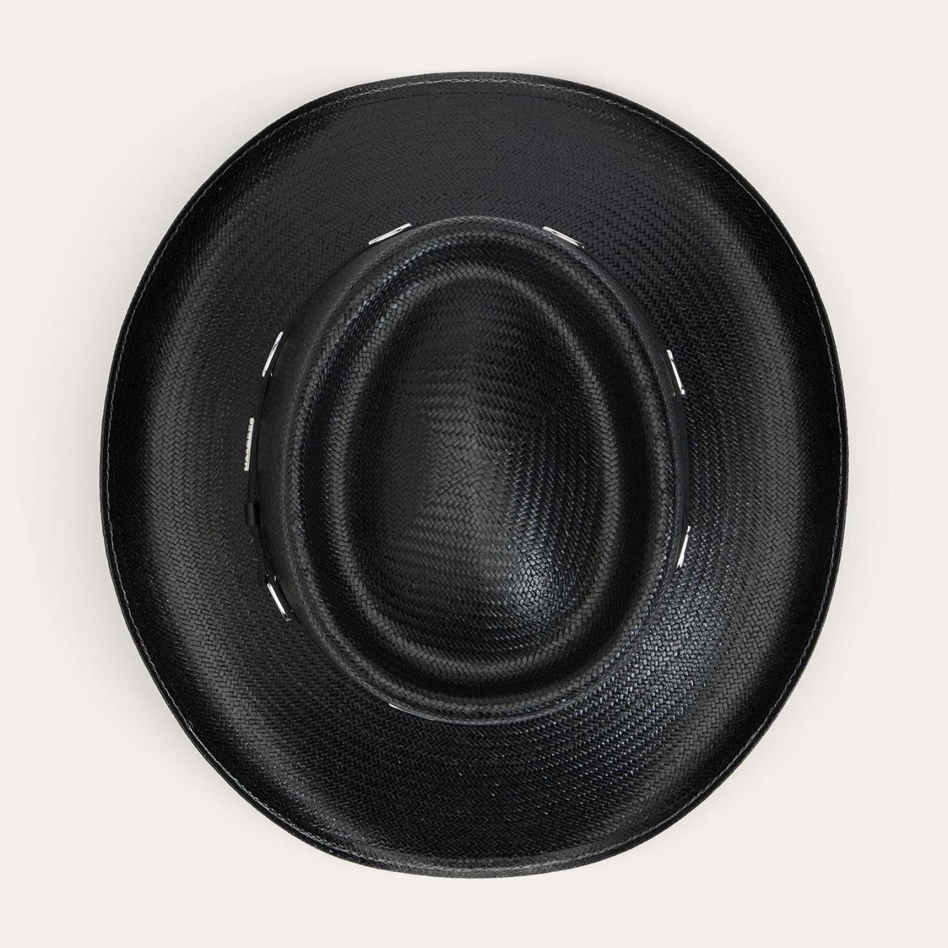 Men/Women Western | Stetson Royal Flush 10X Straw Cowboy Hat Black