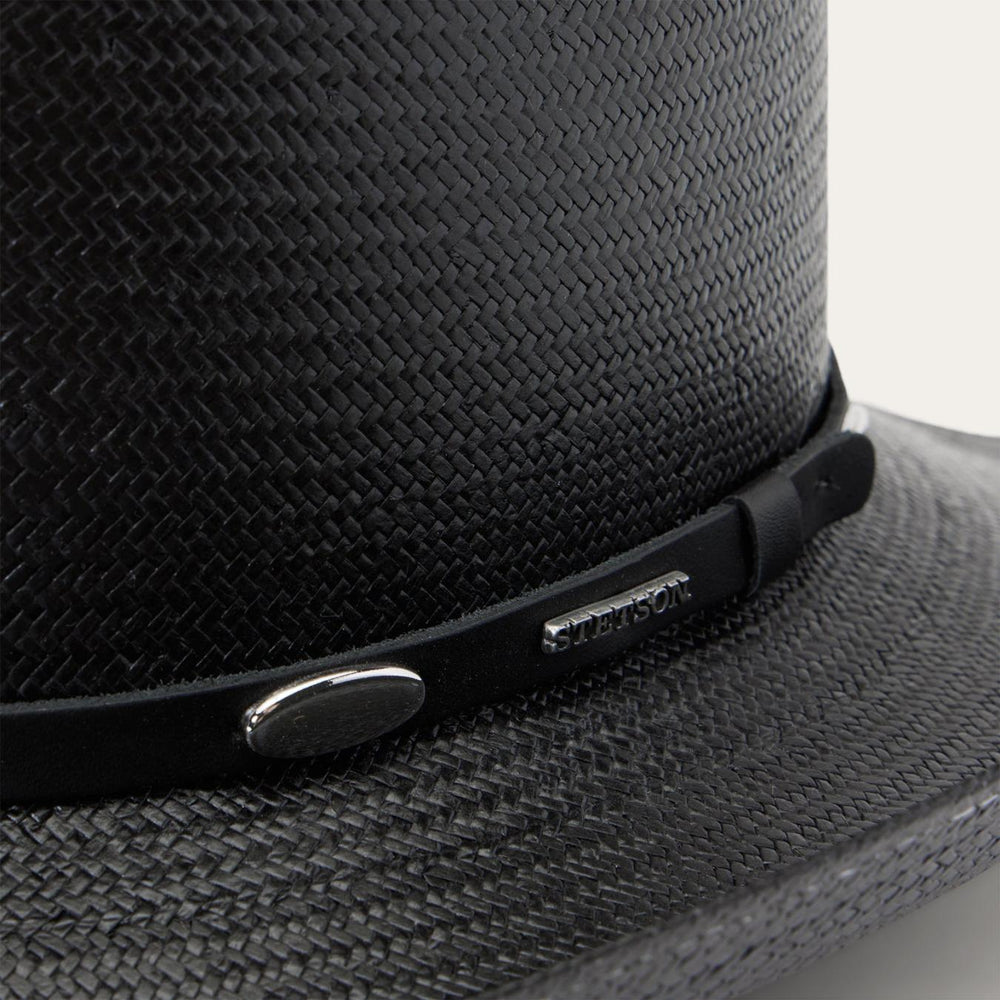 Men/Women Western | Stetson Royal Flush 10X Straw Cowboy Hat Black