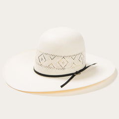 Men/Women Western | Stetson Saddleman 10X Open Crown Straw Cowboy Hat Natural