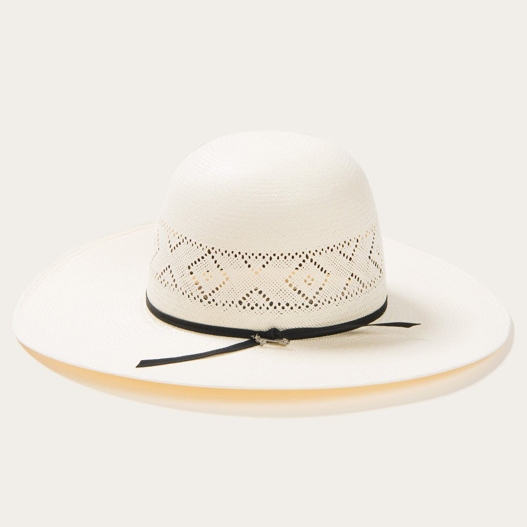 Men/Women Western | Stetson Saddleman 10X Open Crown Straw Cowboy Hat Natural