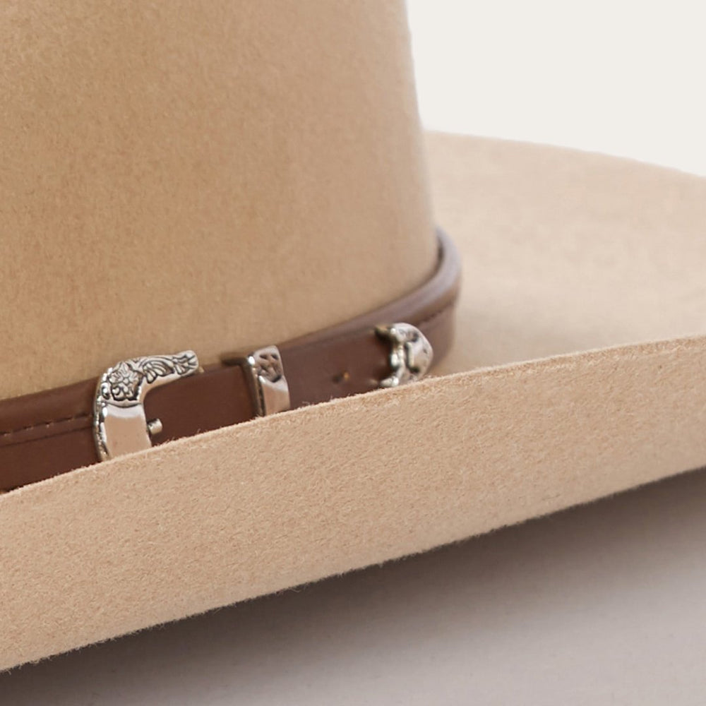 Men/Women Western | Stetson Seneca 4X Cowboy Hat Silver Sand