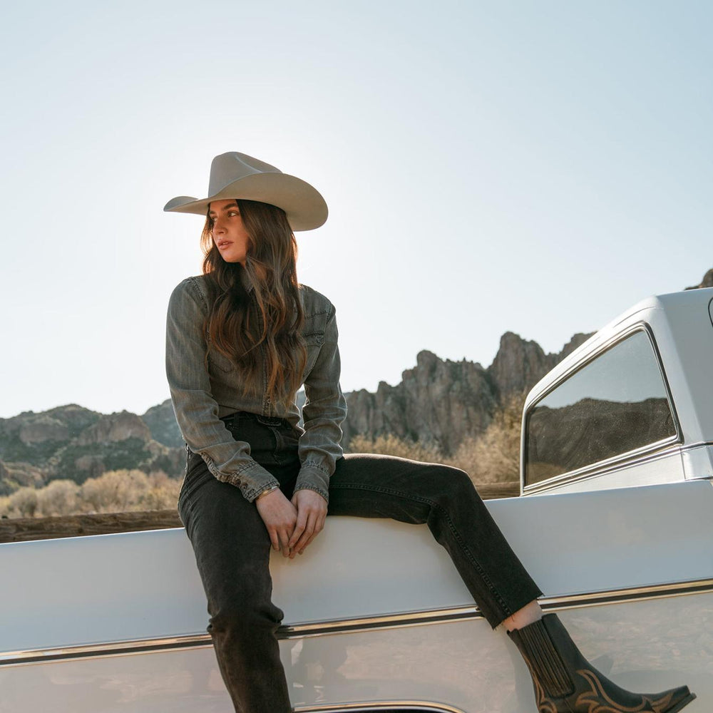 Men/Women Western | Stetson Shasta 10X Premier Cowboy Hat Mist Grey