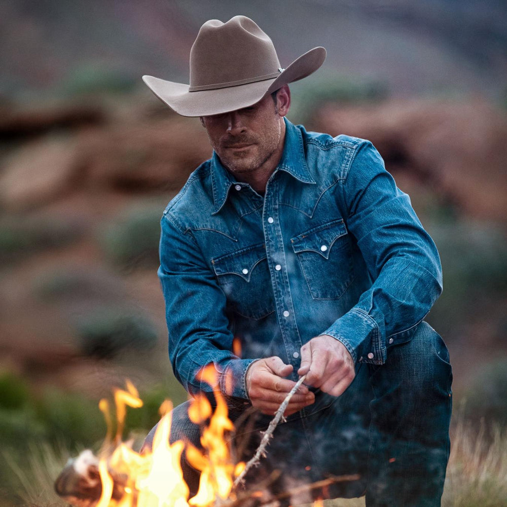 Men/Women Western | Stetson Shasta 10X Premier Cowboy Hat Silverbelly