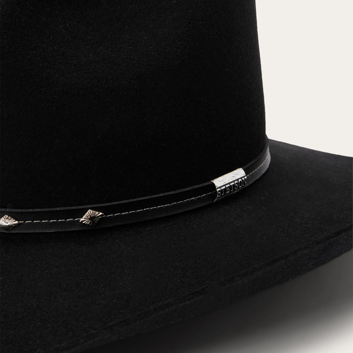 Men/Women Western | Stetson Silver Mine 4X Cowboy Hat Black