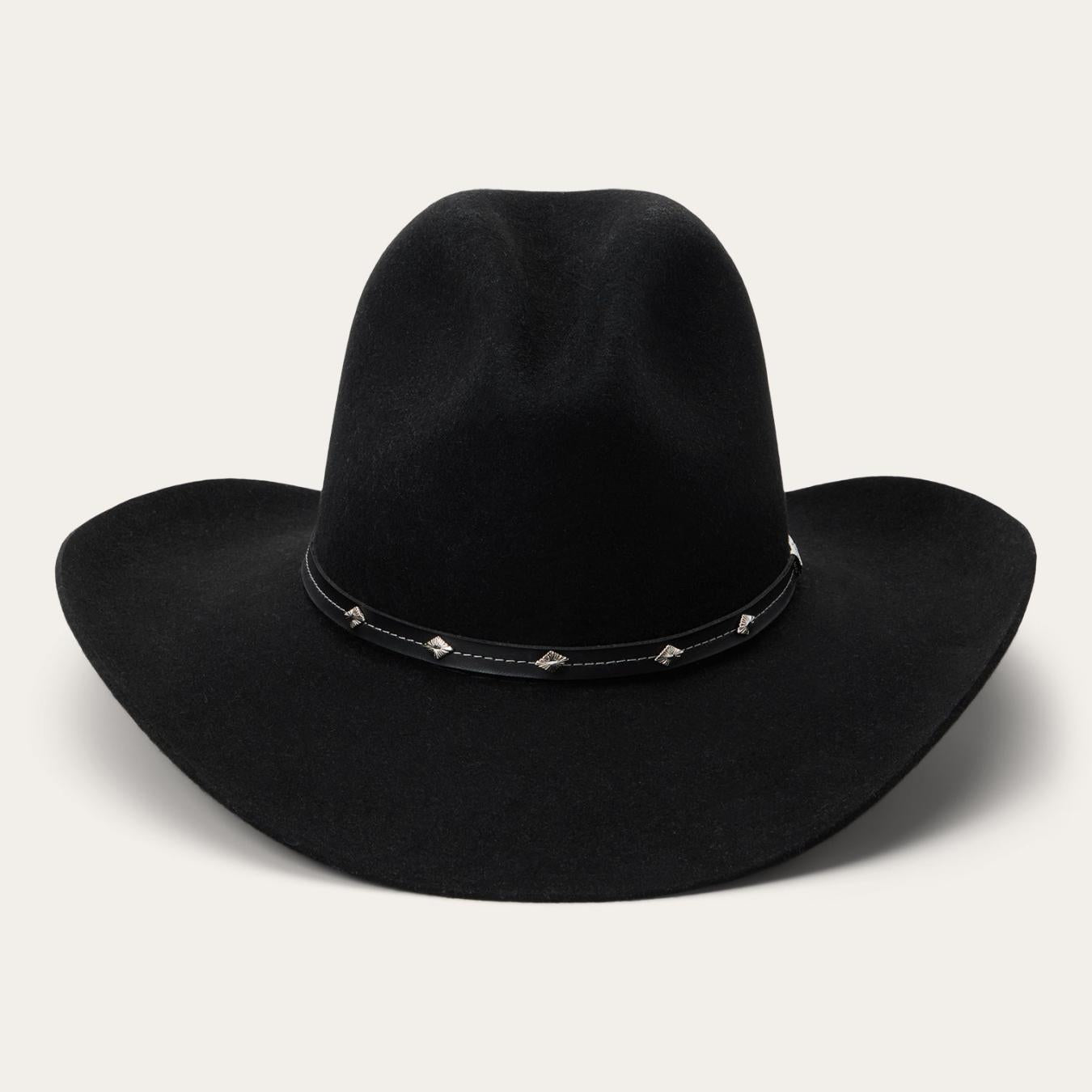 Men/Women Western | Stetson Silver Mine 4X Cowboy Hat Black