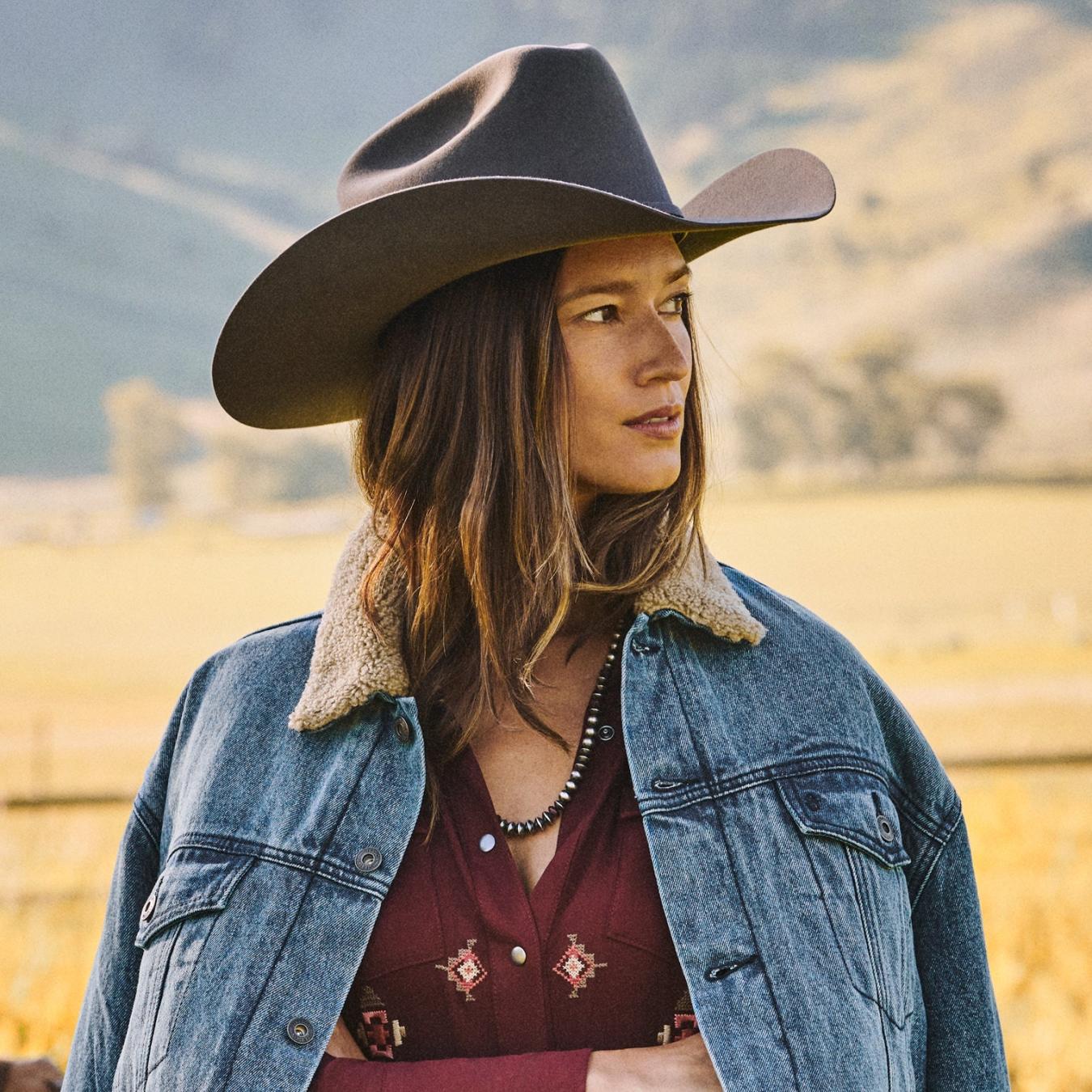 Men/Women Western | Stetson Skyline 6X Cowboy Hat Granite