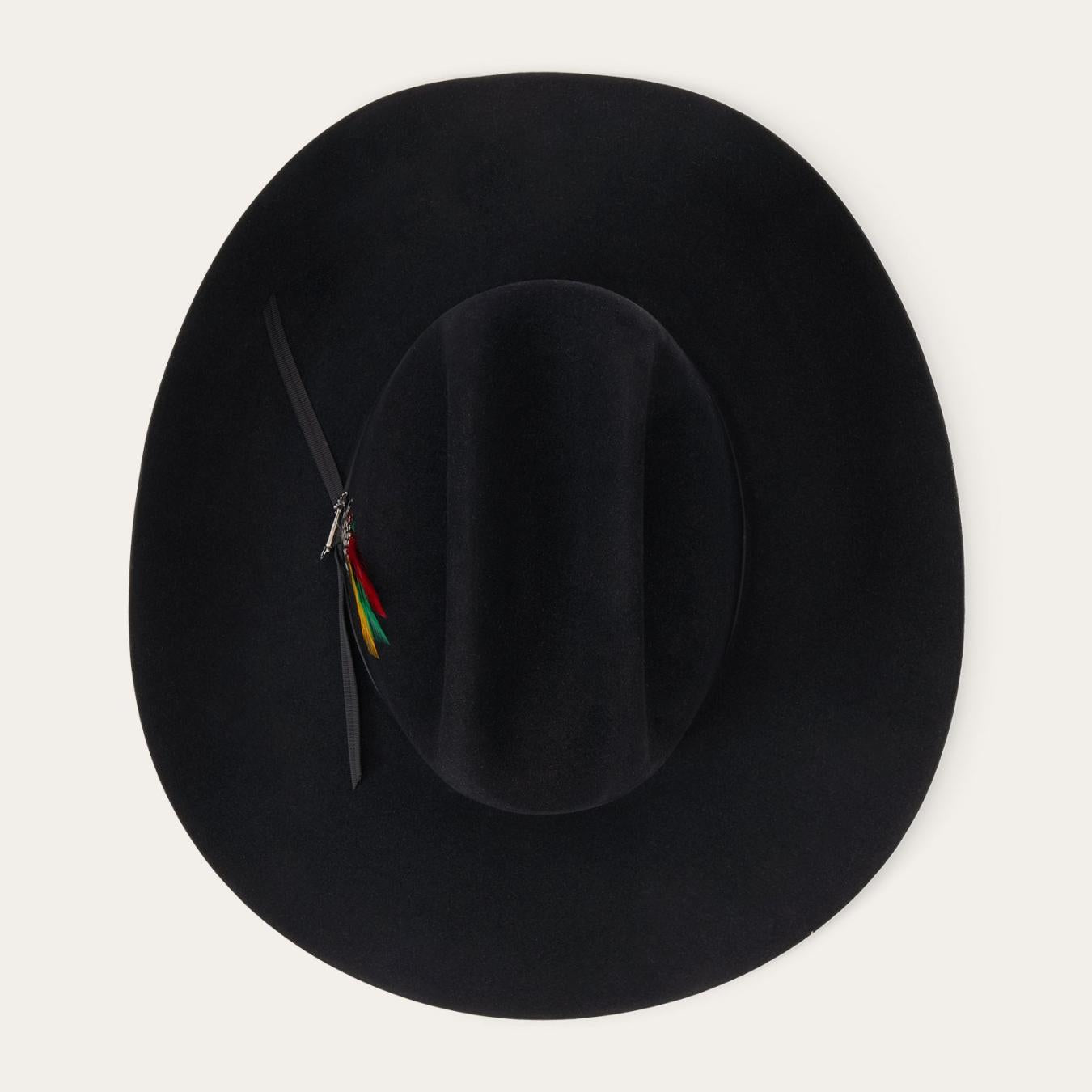 Men/Women Western | Stetson Spartan 6X Cowboy Hat Black