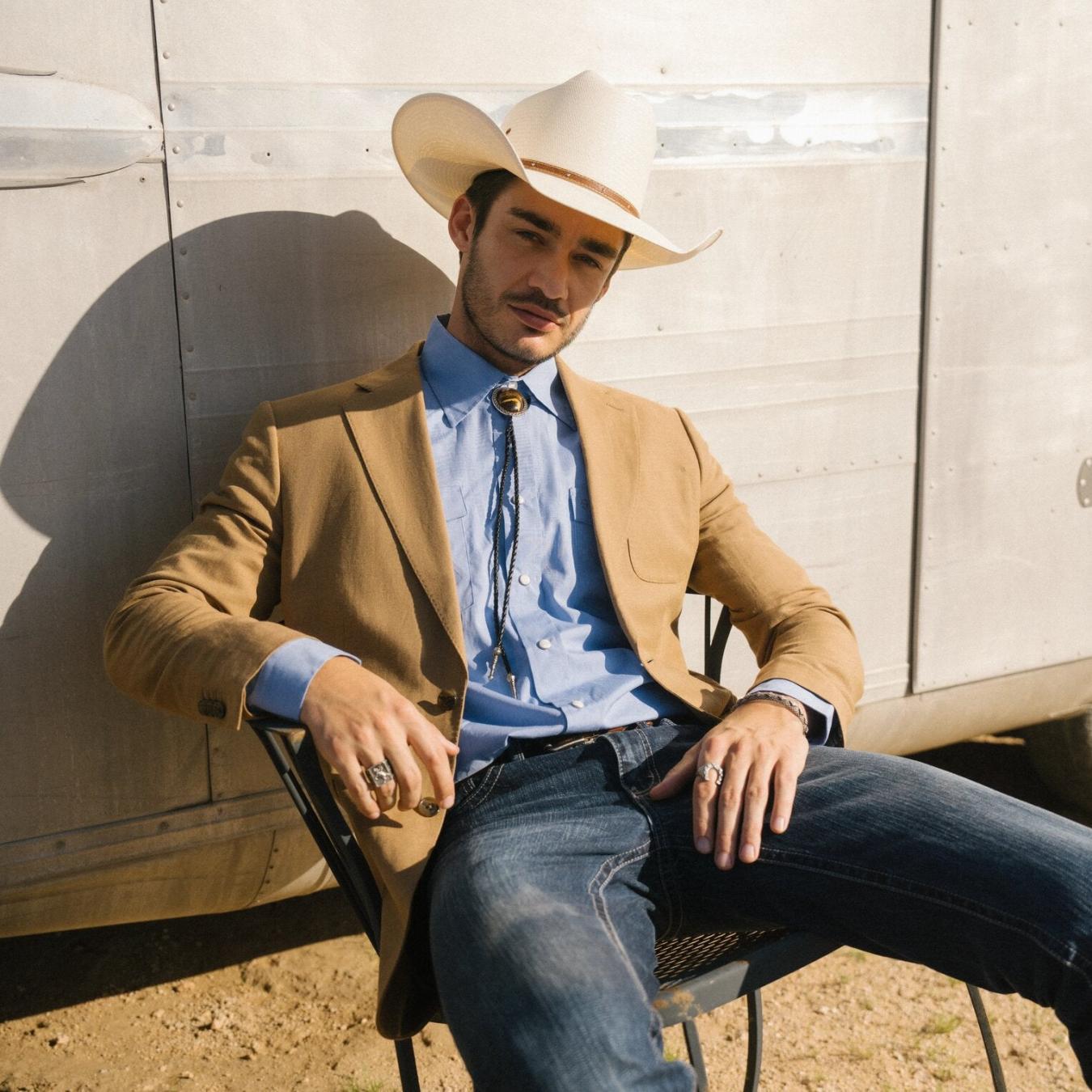 Men/Women Western | Stetson Stanhope 10X Straw Cowboy Hat Natural