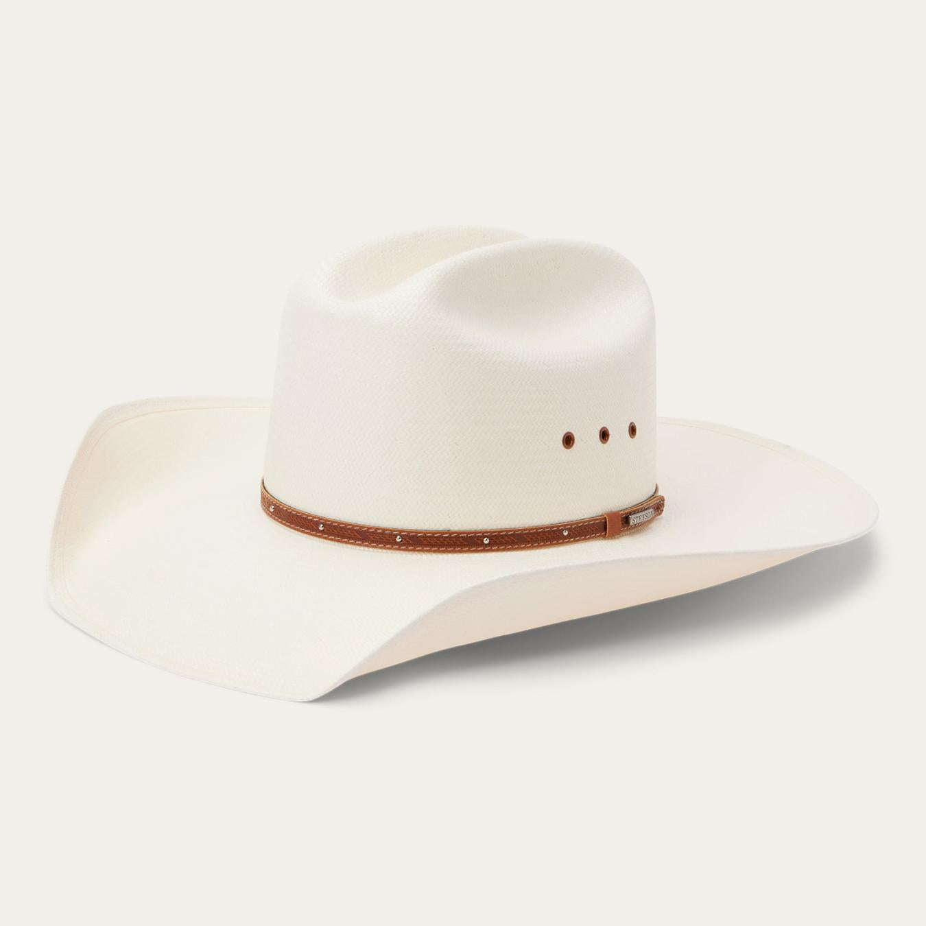 Men/Women Western | Stetson Stanhope 10X Straw Cowboy Hat Natural