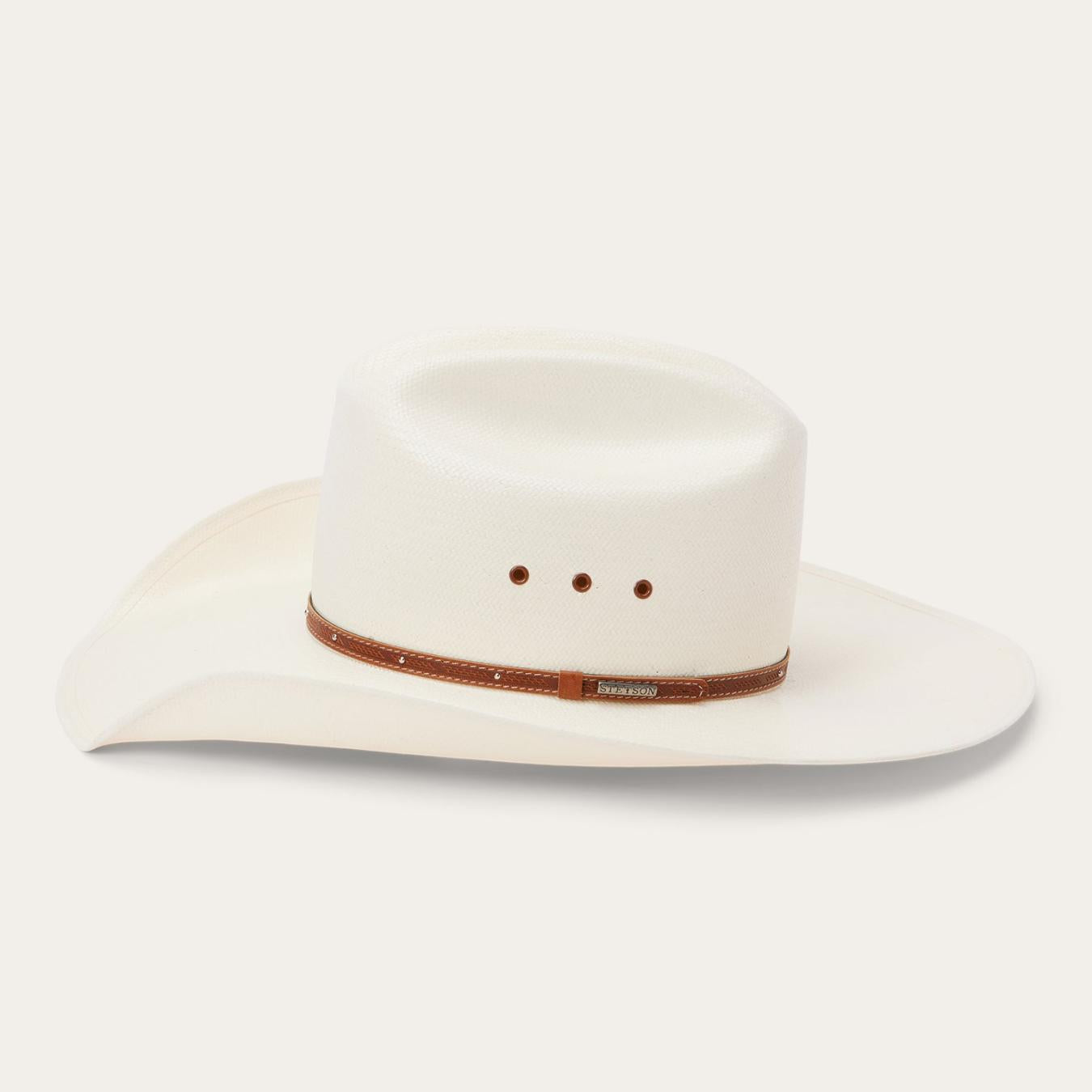 Men/Women Western | Stetson Stanhope 10X Straw Cowboy Hat Natural