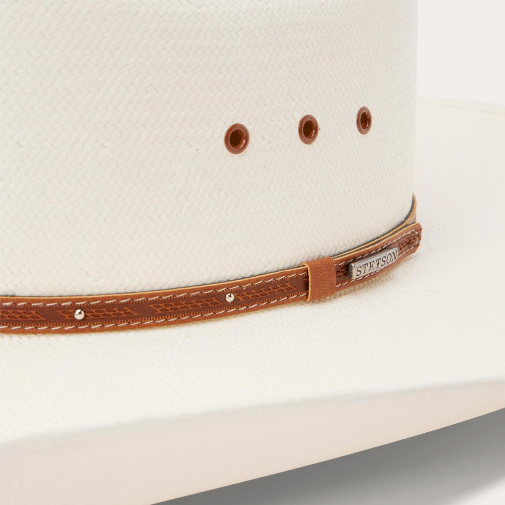 Men/Women Western | Stetson Stanhope 10X Straw Cowboy Hat Natural