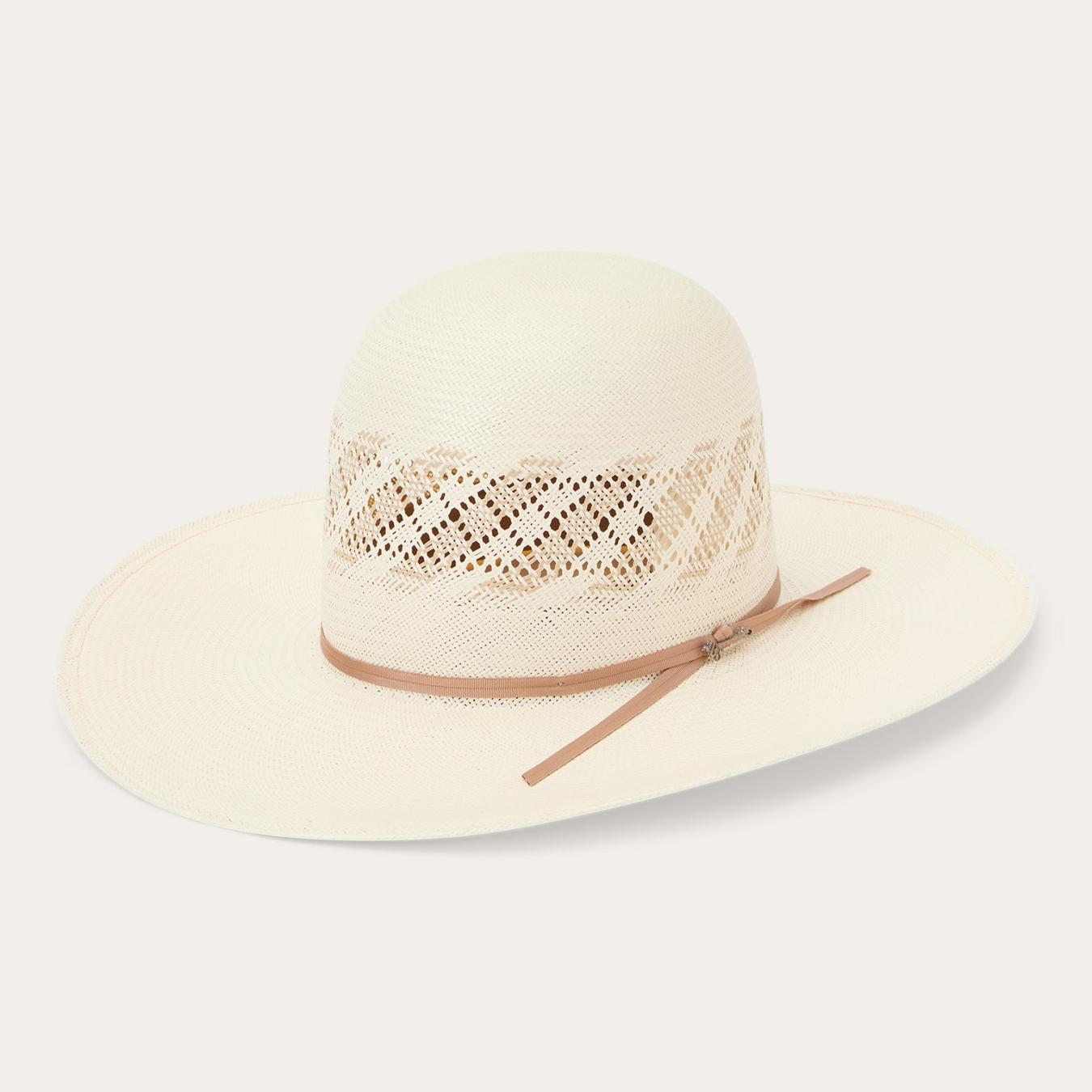 Men/Women Western | Stetson Thunder 10X Straw Cowboy Hat Ivory Gray