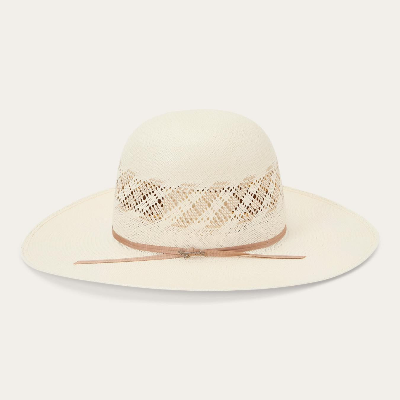 Men/Women Western | Stetson Thunder 10X Straw Cowboy Hat Ivory Gray