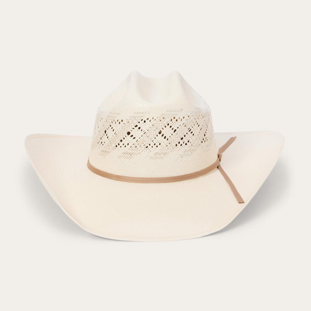 Men/Women Western | Stetson Thunder 10X Straw Cowboy Hat Ivory Gray