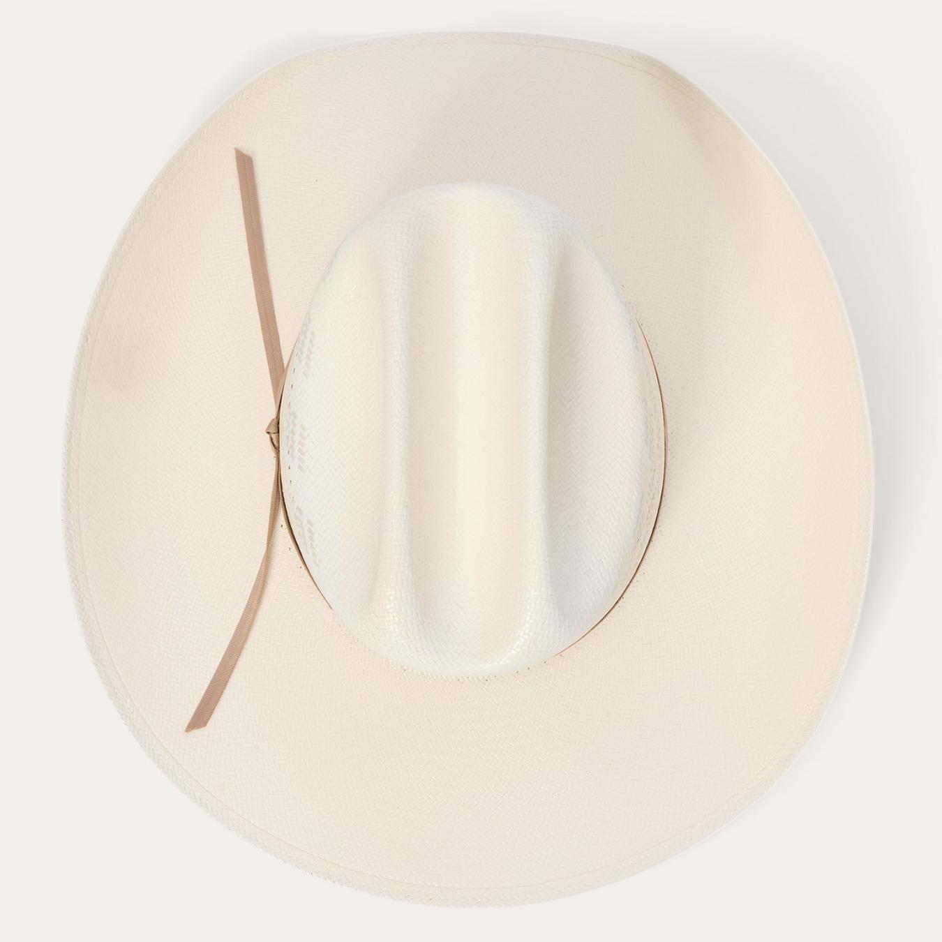 Men/Women Western | Stetson Thunder 10X Straw Cowboy Hat Ivory Gray