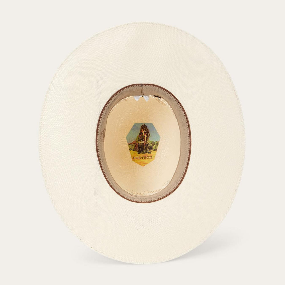 Men/Women Western | Stetson Thunder 10X Straw Cowboy Hat Ivory Gray