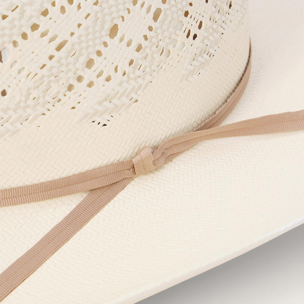 Men/Women Western | Stetson Thunder 10X Straw Cowboy Hat Ivory Gray