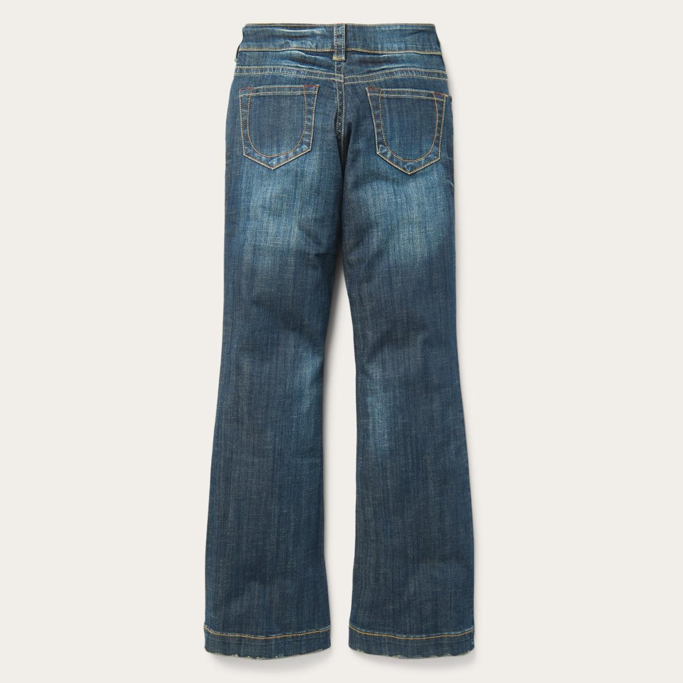 Women Denim | Stetson 214 City Trouser Jeans In Medium Wash Blue