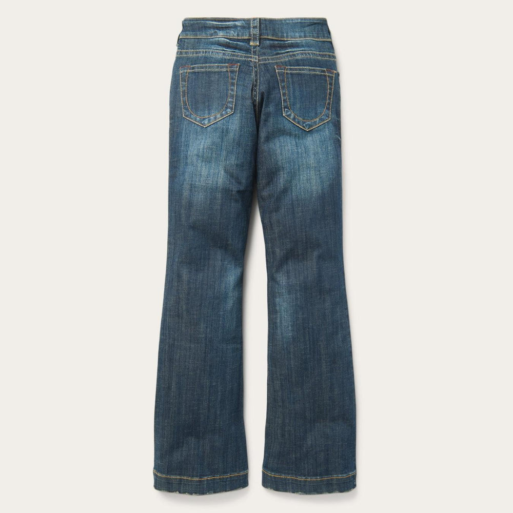 Women Denim | Stetson 214 City Trouser Jeans In Medium Wash Blue