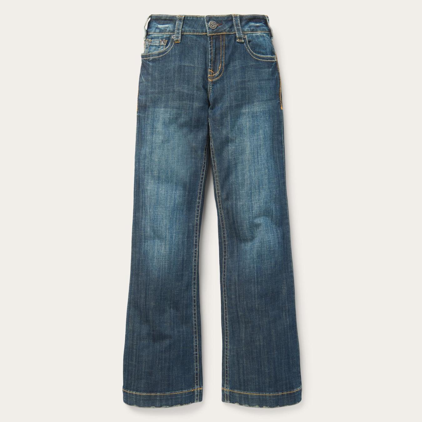 Women Denim | Stetson 214 City Trouser Jeans In Medium Wash Blue