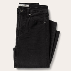 Women Denim | Stetson 915 High Rise Straight Fit Crop Jeans Black