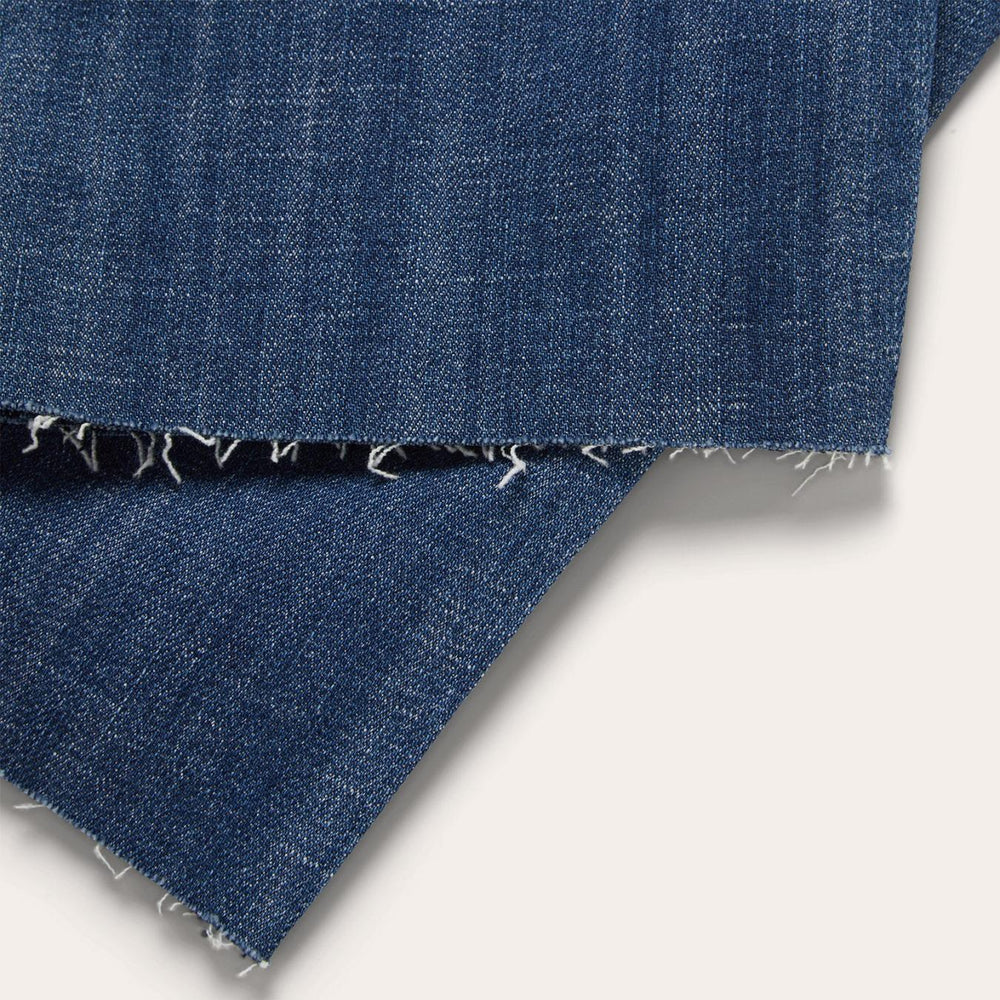 Women Denim | Stetson 915 High Rise Straight Fit Crop Jeans Blue