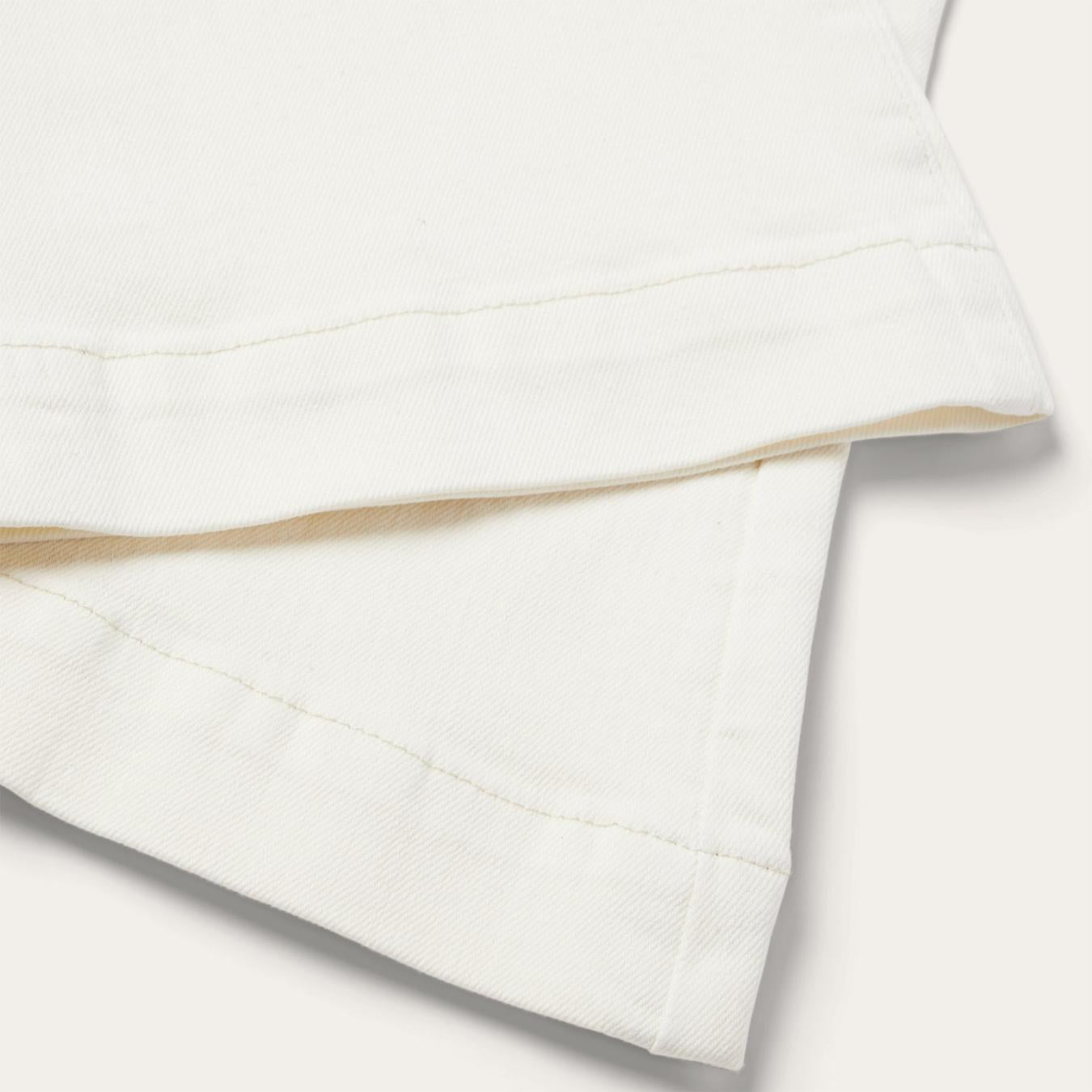 Women Denim | Stetson 921 High Rise Flare Fit Jean White