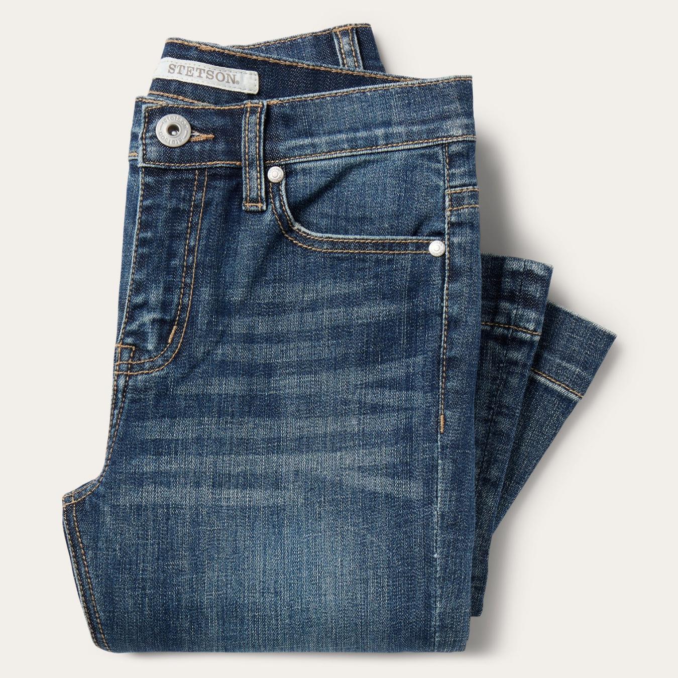 Women Denim | Stetson 921 High Rise Flare Jeans Blue