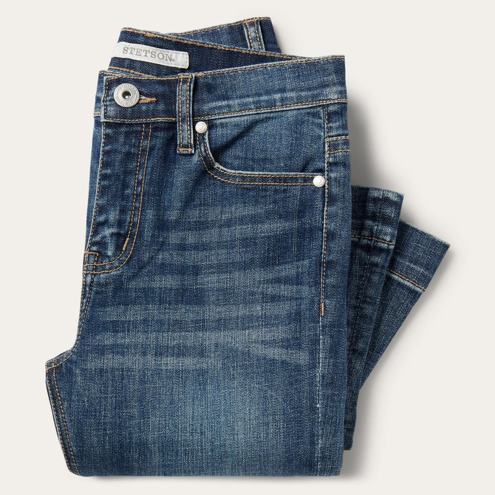 Women Denim | Stetson 921 High Rise Flare Jeans Blue
