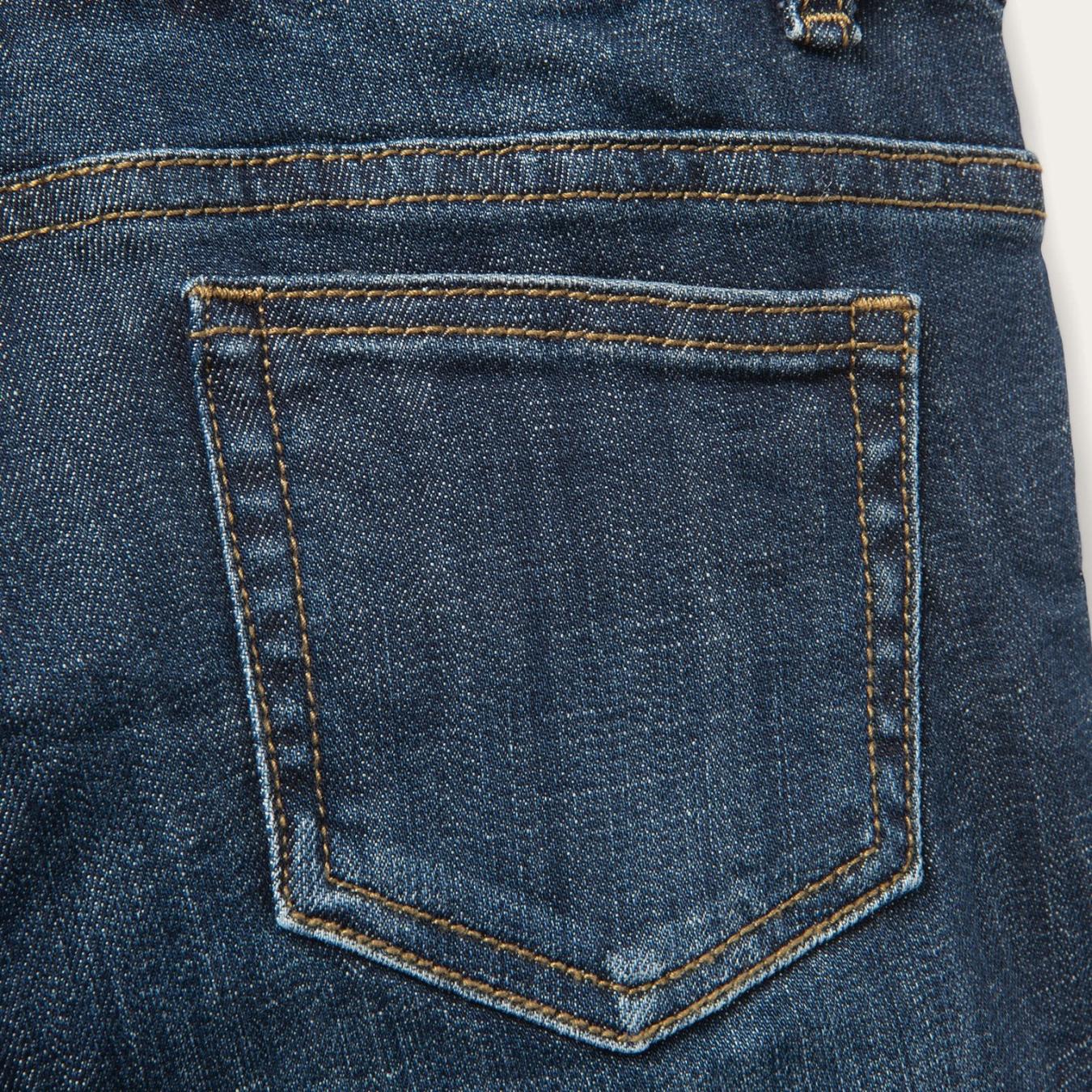 Women Denim | Stetson Dark Wash Denim Shorts Blue