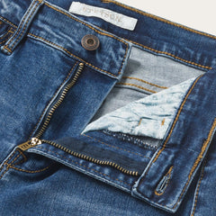 Women Denim | Stetson High Waist Flare Jean Blue