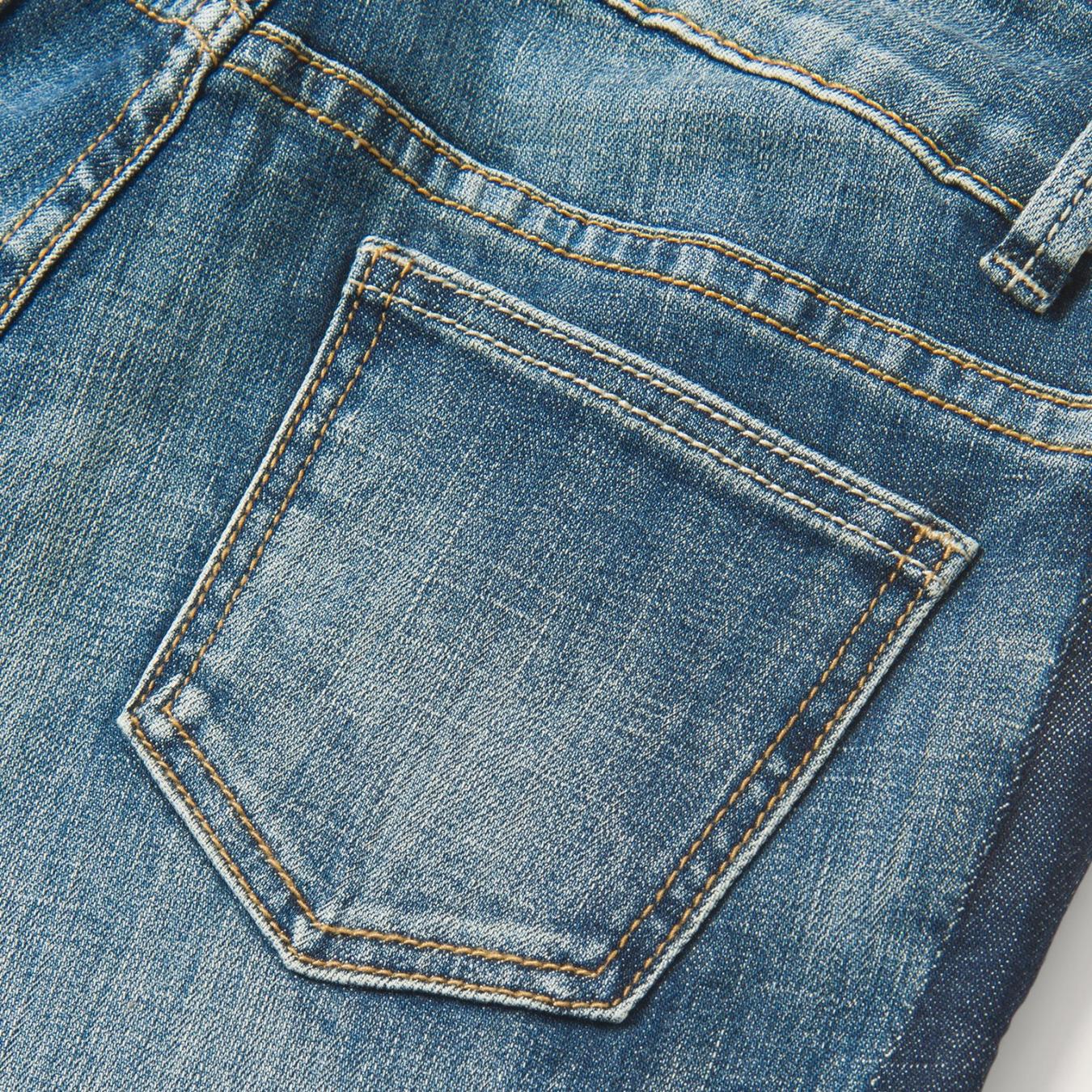 Women Denim | Stetson Skinny Fit Stripe Leg Jean Blue