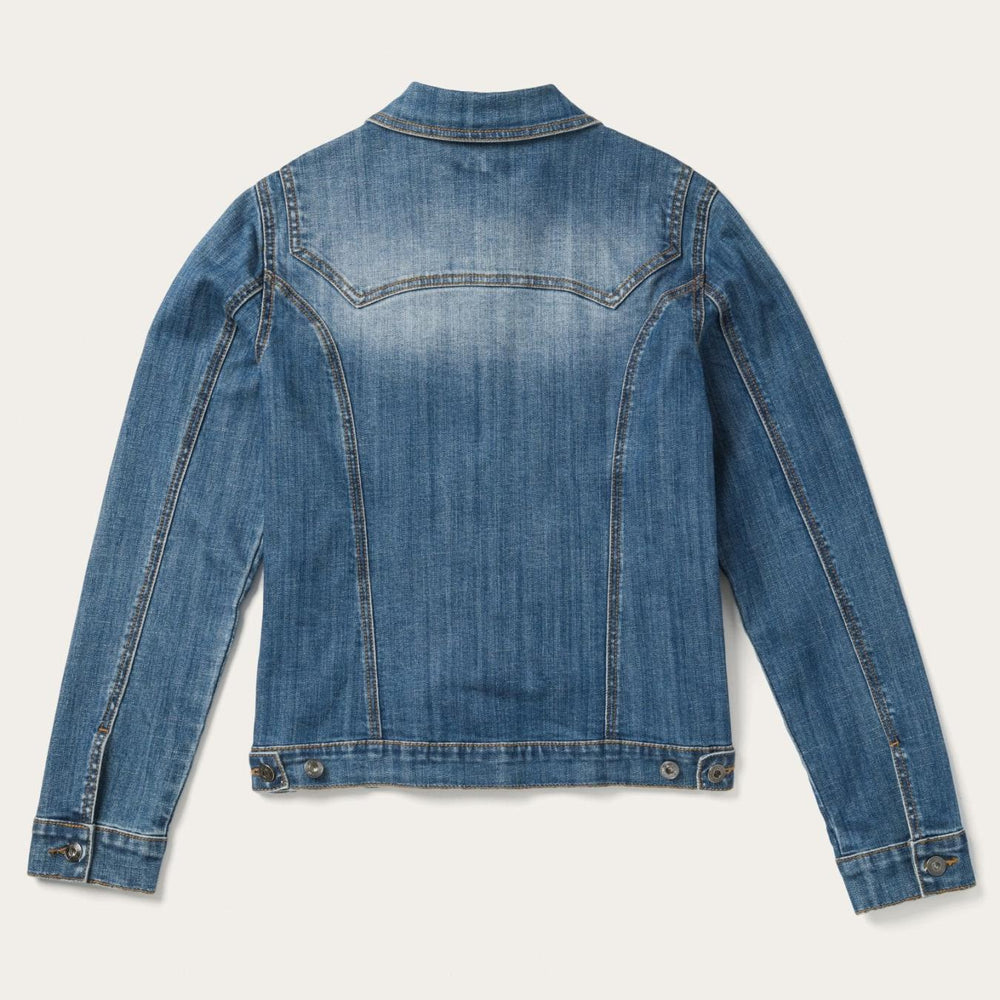 Women Jackets | Stetson Stetson Stretch Denim Jacket Blue