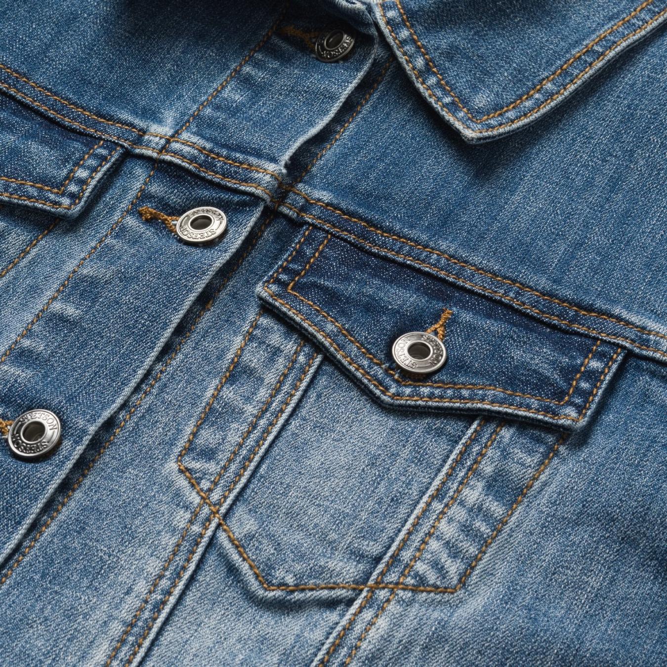 Women Jackets | Stetson Stetson Stretch Denim Jacket Blue