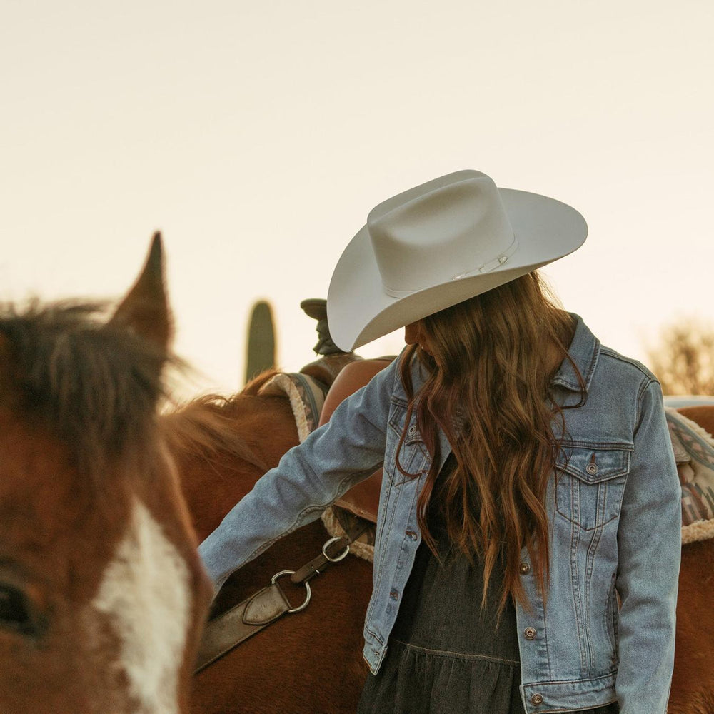 Women Jackets | Stetson Stretch Denim Jacket Blue