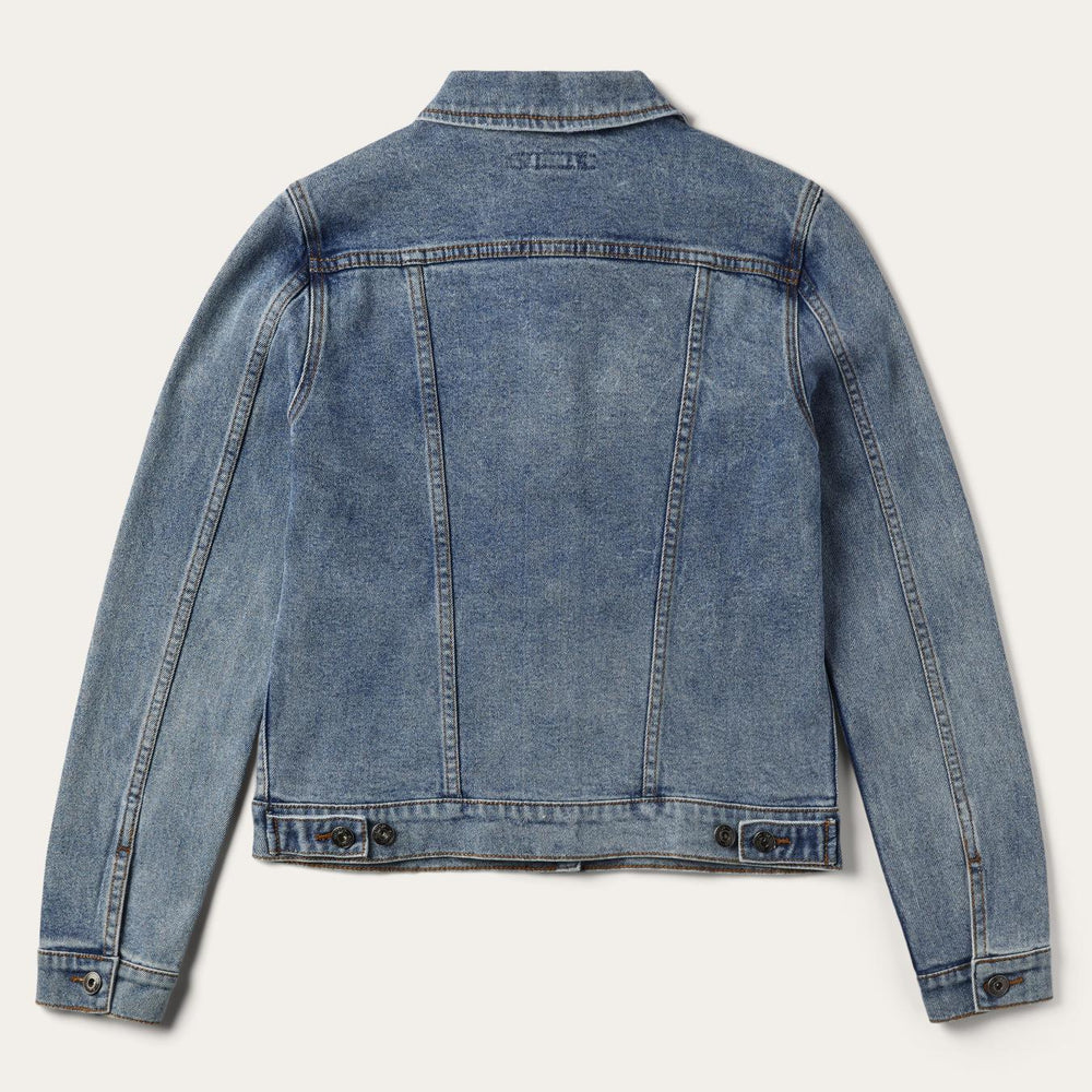 Women Jackets | Stetson Stretch Denim Jacket Blue