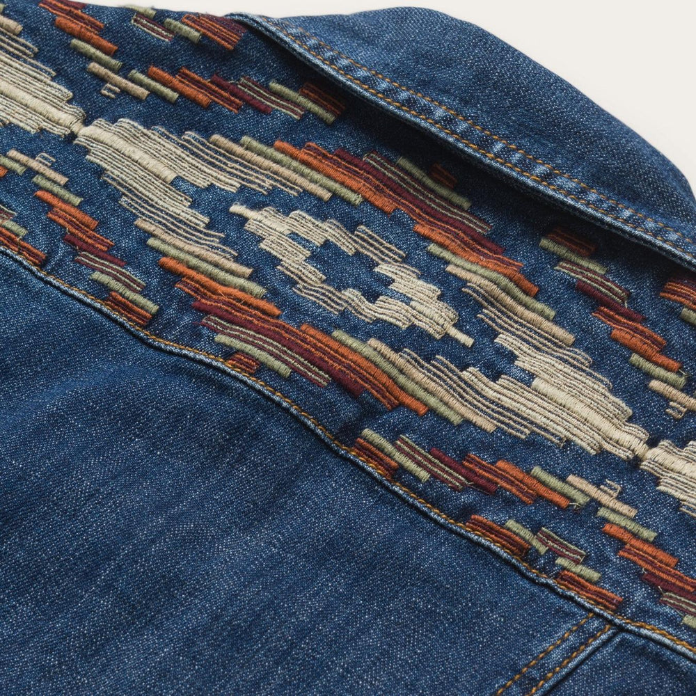 Women Jackets | Stetson Western Denim Jacket Blue