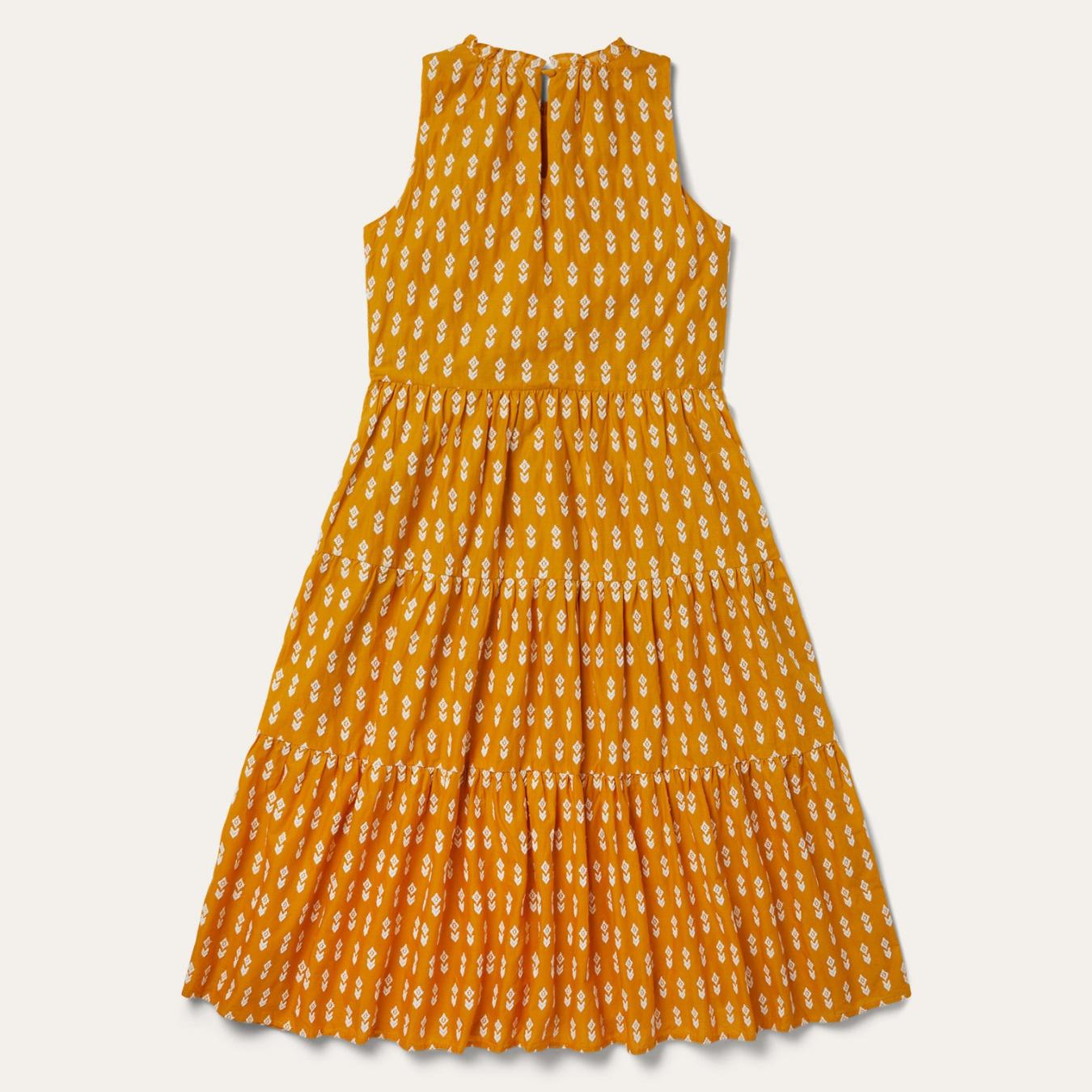 Women Midi | Stetson Aztec Dress Yellow