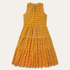 Women Midi | Stetson Aztec Dress Yellow