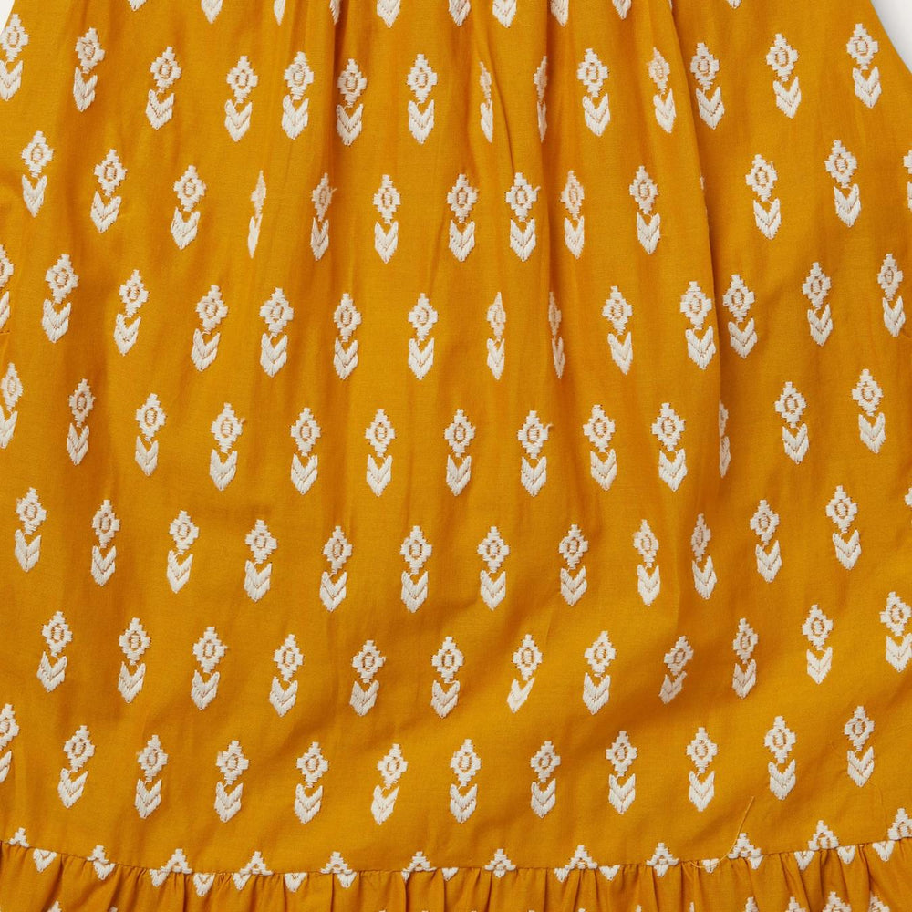 Women Midi | Stetson Aztec Dress Yellow