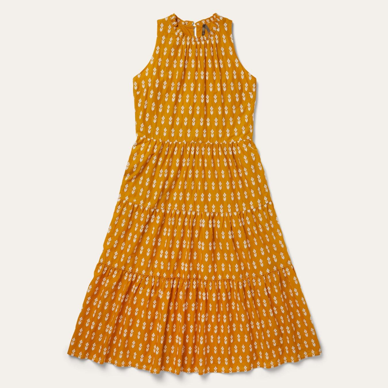 Women Midi | Stetson Aztec Dress Yellow