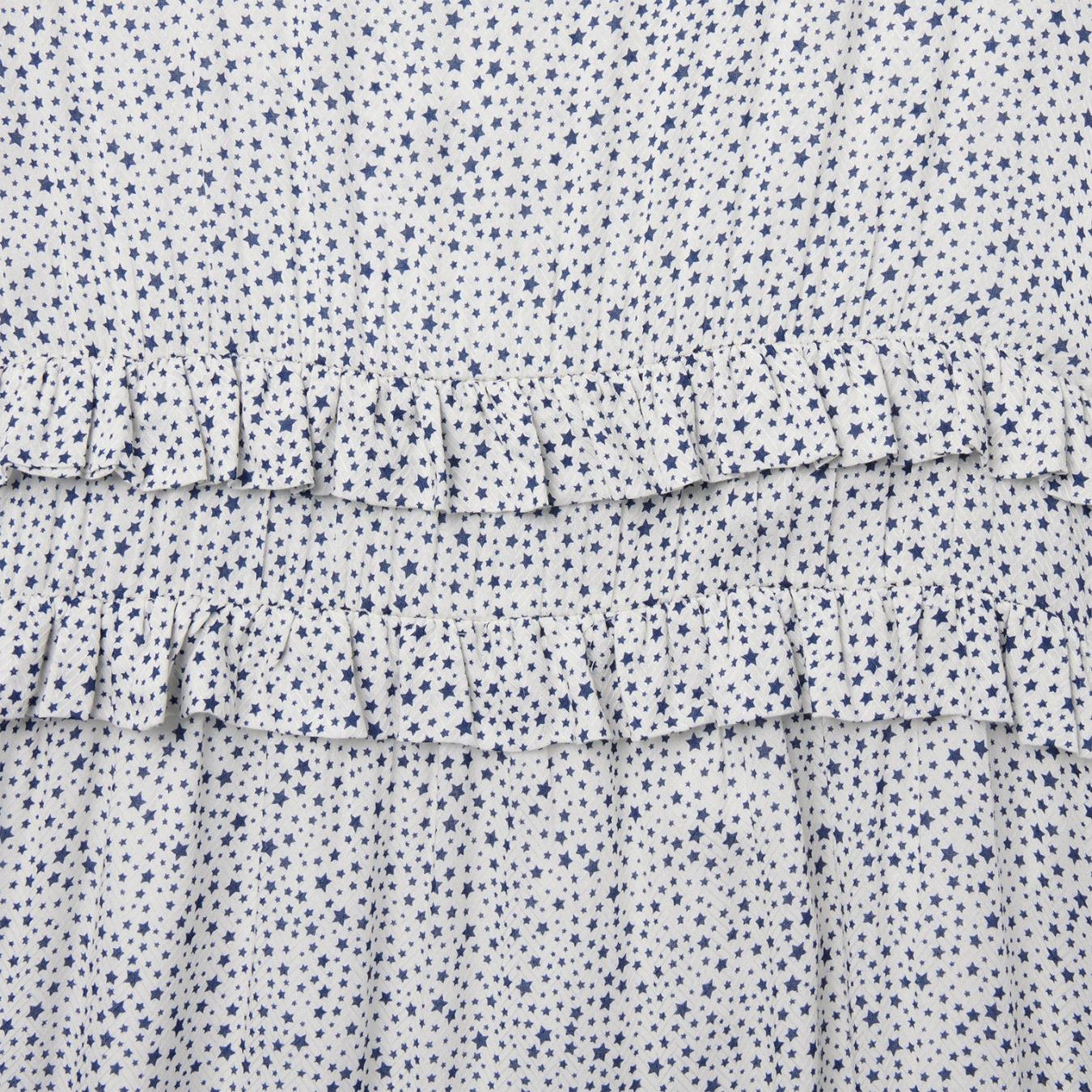 Women Midi | Stetson Stars Print Dress White