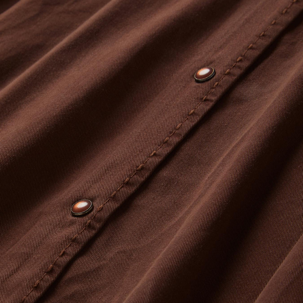 Women Midi | Stetson Tobacco Western Dress Brown