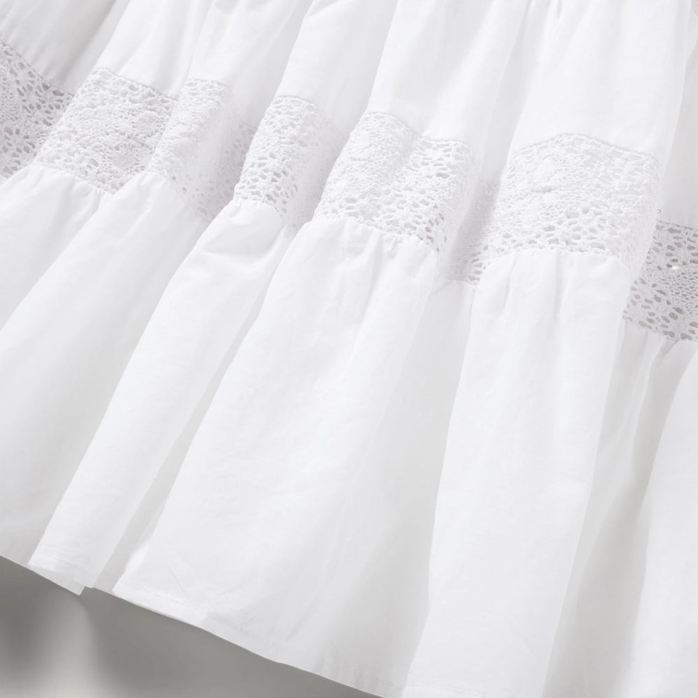 Women Midi | Stetson White Cotton Lawn Sleeveless Dress White