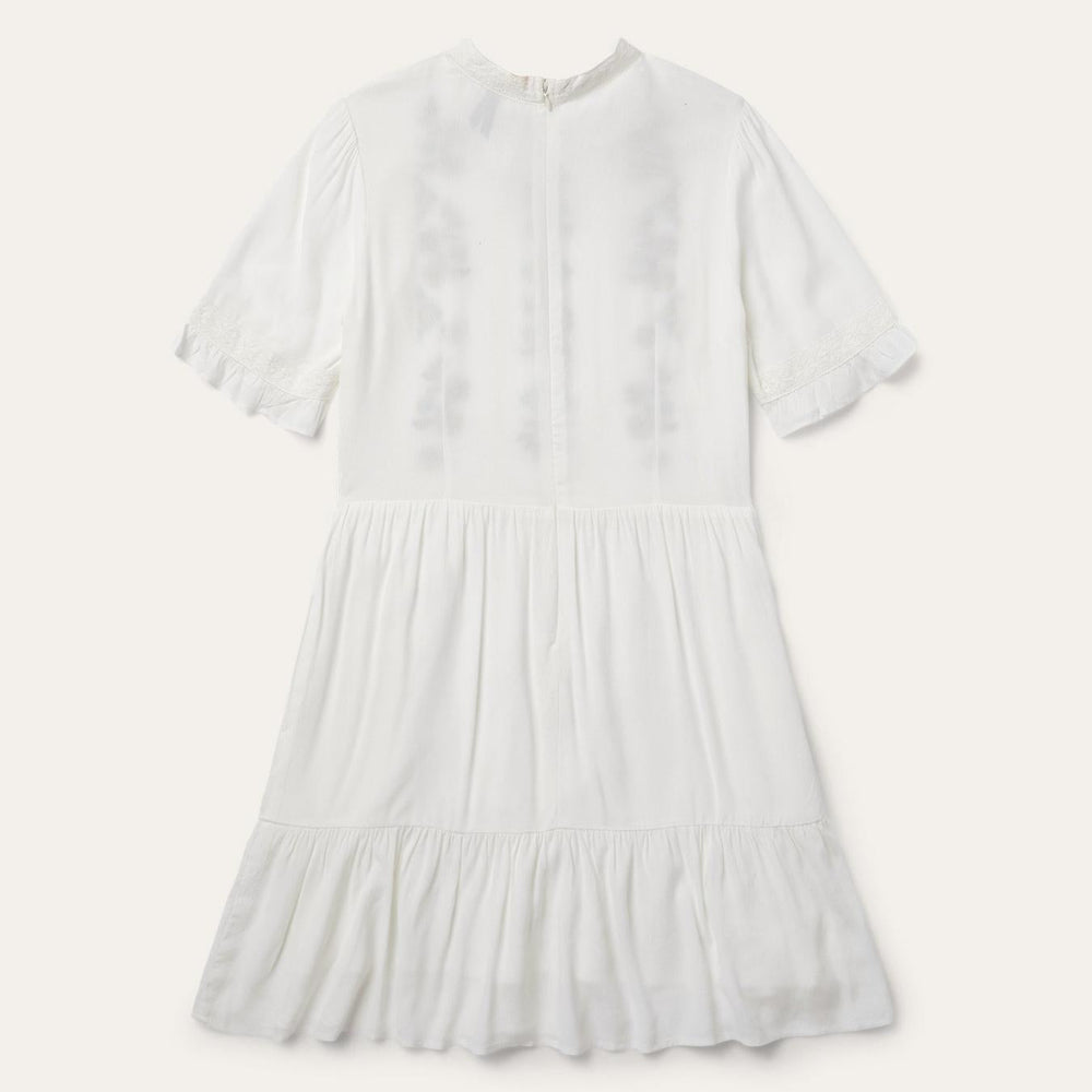 Women Mini | Stetson Flat Weave Dress White