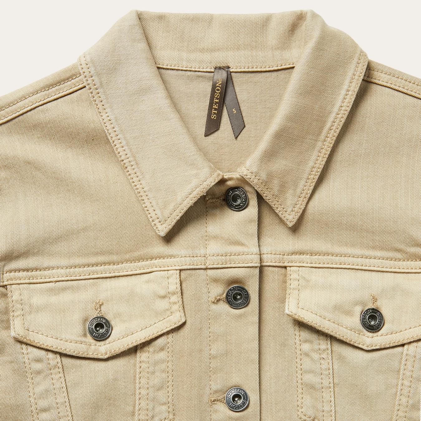 Women Mini | Stetson Workwear Inspired Shirt Dress Tan